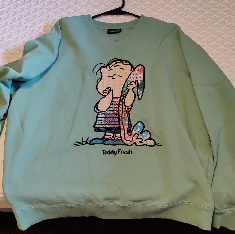 Teddy Fresh x Peanuts Linus crewneck